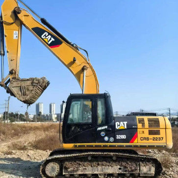 Excavateur  320D d'occasion de 20 tonnes, capacité de service complet, certifié CE ISO