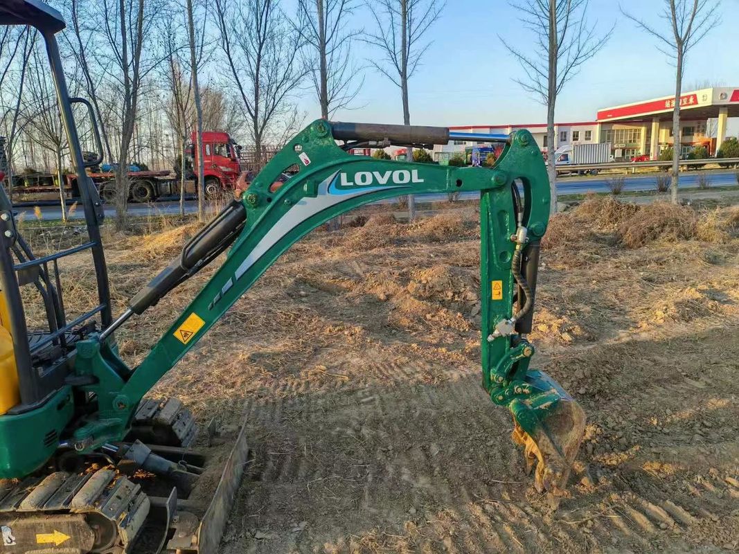 Qualité utilisée Doosan DH220-9E Excavateur de 22 tonnes Service complet Histoire de l'exploitation minière Construction