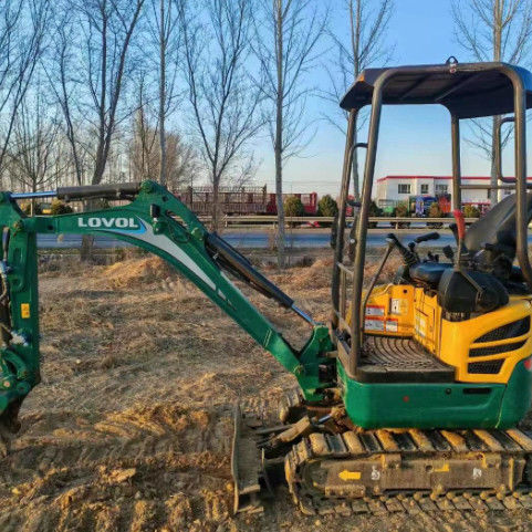 Qualité utilisée Doosan DH220-9E Excavateur de 22 tonnes Service complet Histoire de l'exploitation minière Construction