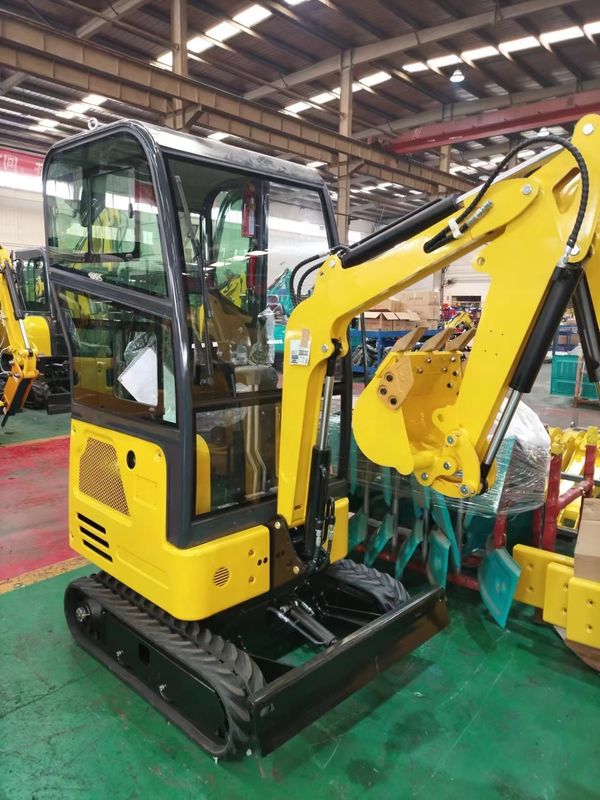 R327 1,5T mini-excavatrice CE certifiée ISO Garantie d'un an Aménagement paysager Construction