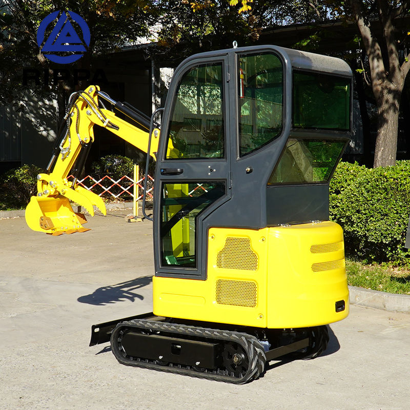 R327 1,5T mini-excavatrice CE certifiée ISO Garantie d'un an Aménagement paysager Construction
