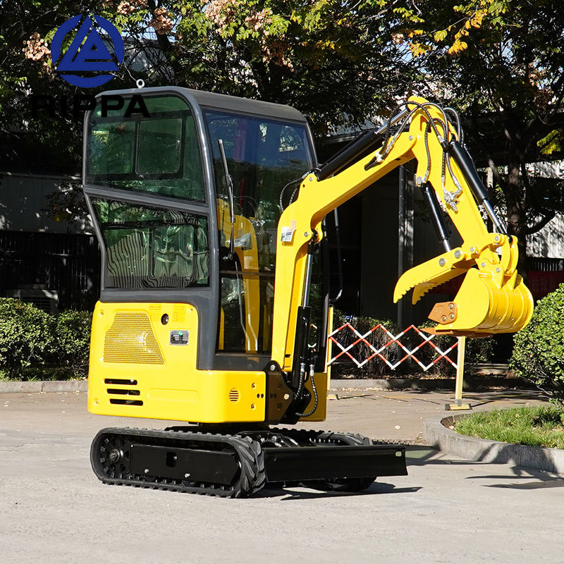 R327 1,5T mini-excavatrice CE certifiée ISO Garantie d'un an Aménagement paysager Construction