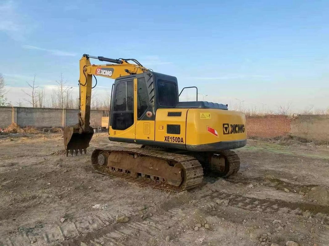 Excavatrice XCMG XE150DA utilisée 15 tonnes Machine lourde pour la construction
