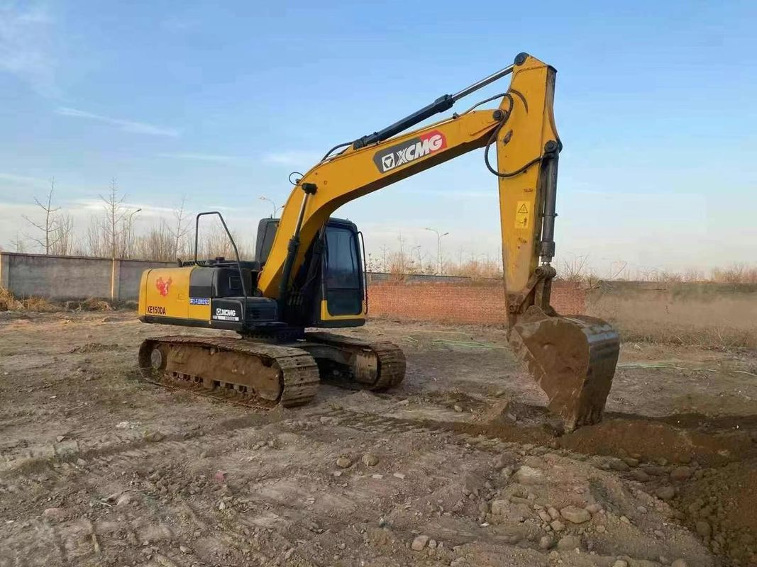 Excavatrice XCMG XE150DA utilisée 15 tonnes Machine lourde pour la construction