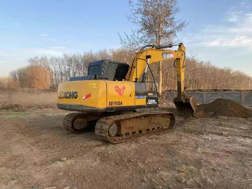Excavatrice XCMG XE150DA utilisée 15 tonnes Machine lourde pour la construction