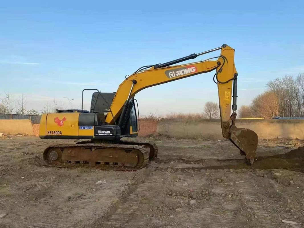 Excavatrice XCMG XE150DA utilisée 15 tonnes Machine lourde pour la construction