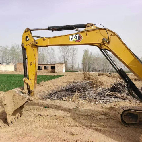 Utilisé CAT 305.5E2 Mini Excavateur 27.2kN Arm Force de creusement Unité hydraulique compacte et robuste