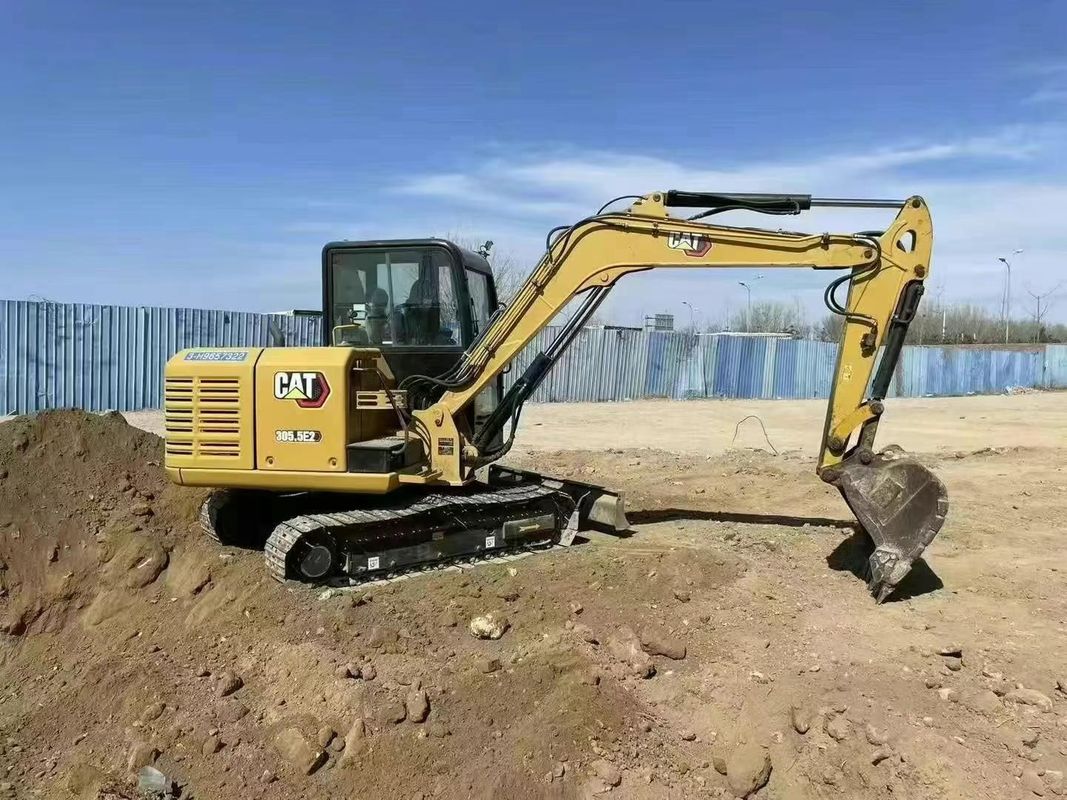 Excavatrice miniature CAT 305 d'occasion Temps de travail réduit Vérifié Garantie d'un an Certifié CE Fiable