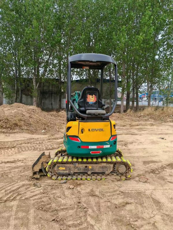 Mini-pelles Lovol FR18E2-U en bon état pour les projets de construction