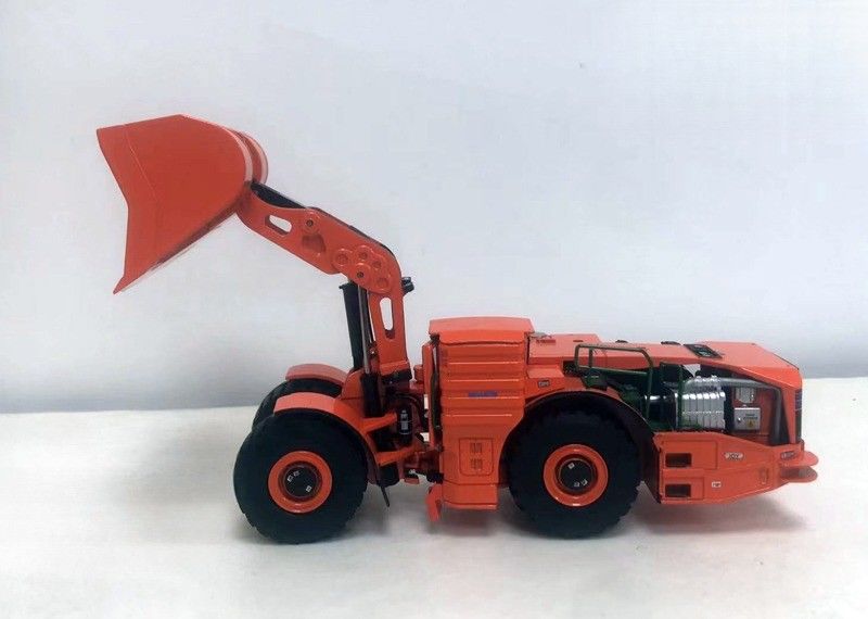 Comatsu WX220H 1:50 Chargeur hybride souterrain Alloy Moteur minier de moulage sous pression