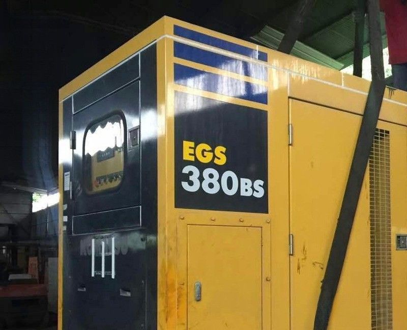 Comatsu EGS380BS 1/50 Générateur d'alliage Moteur Modèle Machinerie de construction en fonte sous pression