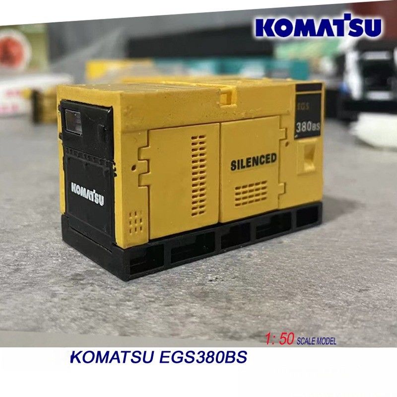 Comatsu EGS380BS 1/50 Générateur d'alliage Moteur Modèle Machinerie de construction en fonte sous pression