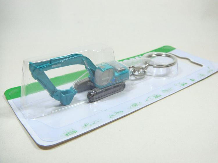 Serrure à clef pour excavateur à double fonction Modèle miniature cadeau de collectionneur 2,8 cm Conception réaliste Durable