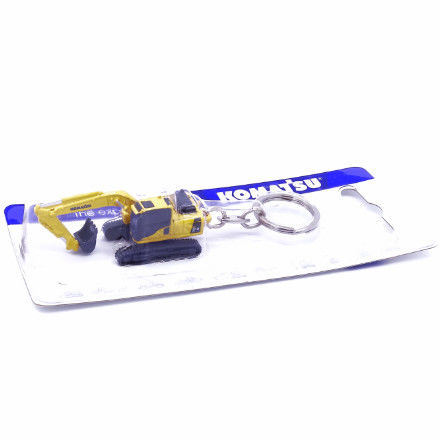 Serrure à clef pour excavateur à double fonction Modèle miniature cadeau de collectionneur 2,8 cm Conception réaliste Durable