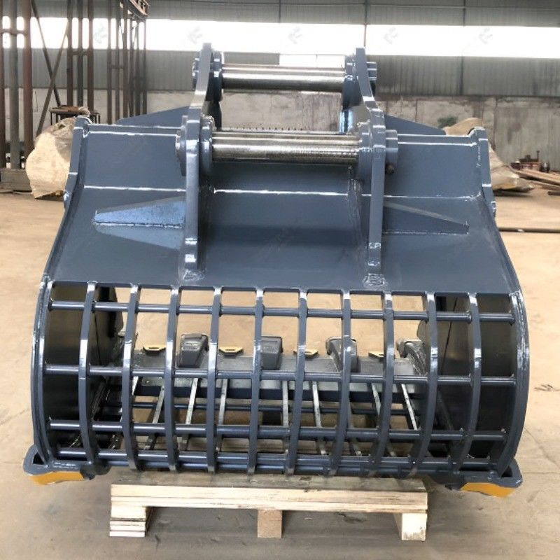 Excavateur personnalisé de 30 tonnes Excavateur à remorqueur squelette Riddle Rib Bucket Heavy Duty Sorting