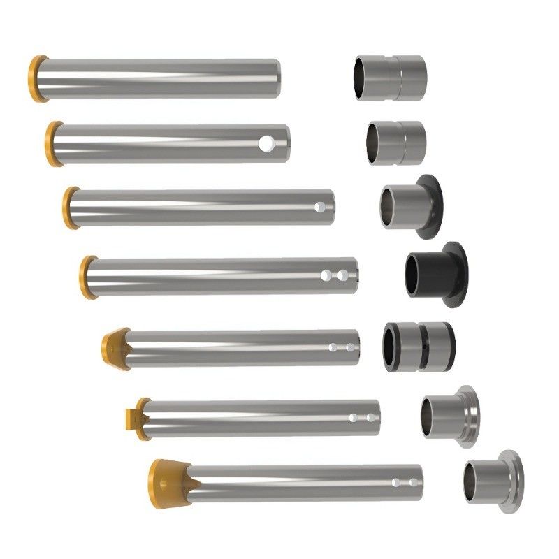 Bagues de goupille de chenille pour engins lourds 45mm pour excavatrice, chargeuse, acier allié, goupilles de godet Pc120 Pc200 Ex200