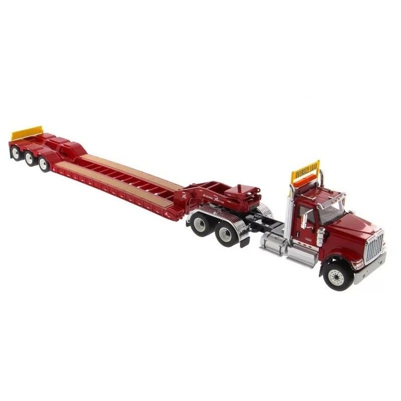 Diecast Masters International Flatbed Truck DM REMORQUE Tête de conteneur en alliage Modèle 71016 Échelle 1:50