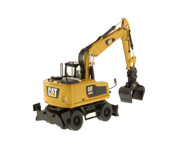 Excavatrice à roues modèle 1:50 à l'échelle du véhicule de construction 85508