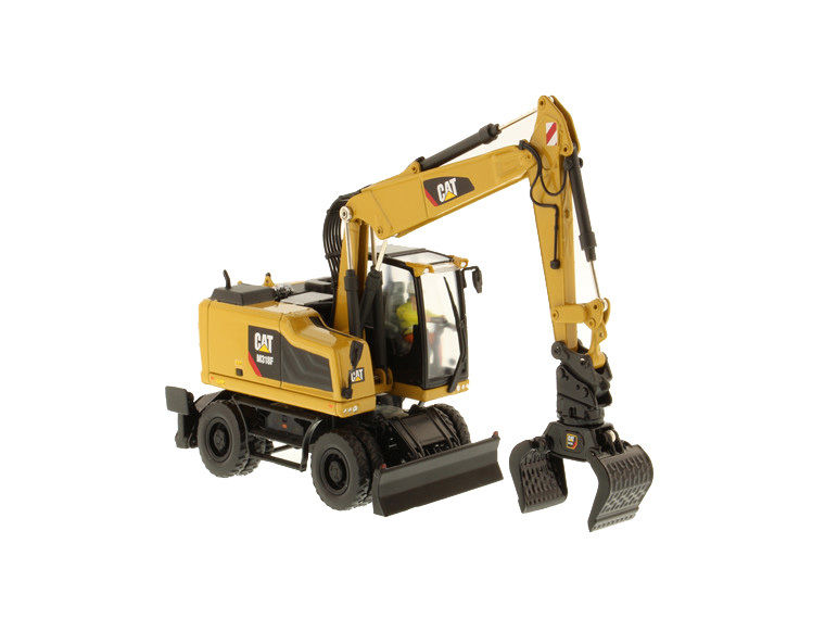 Excavatrice à roues modèle 1:50 à l'échelle du véhicule de construction 85508