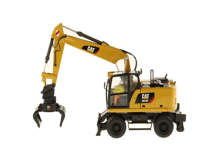 Excavatrice à roues modèle 1:50 à l'échelle du véhicule de construction 85508