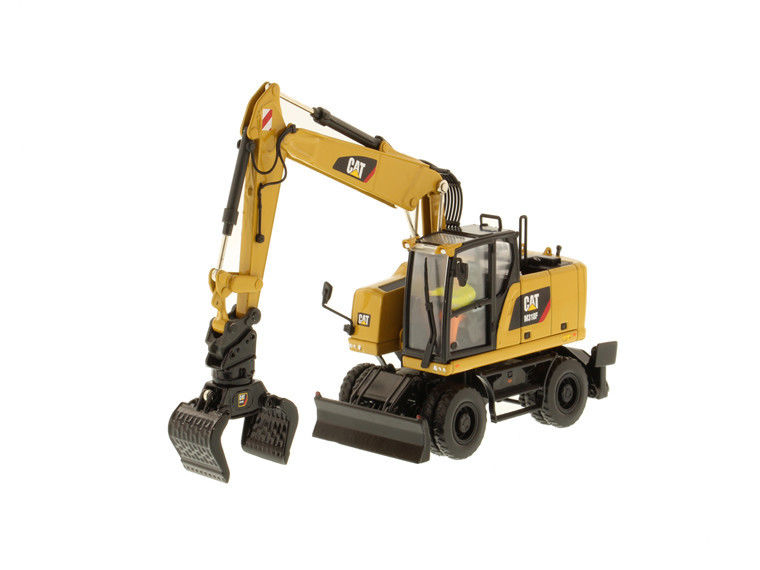 Excavatrice à roues modèle 1:50 à l'échelle du véhicule de construction 85508