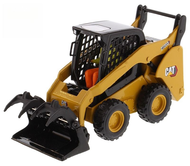 DM 1/32 Scale Compact Track Loader Alloy Skid Steer Model 85678 Construction Vehicle