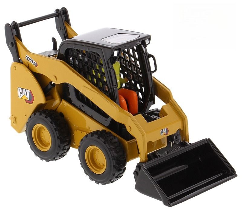 DM 1/32 Scale Compact Track Loader Alloy Skid Steer Model 85678 Construction Vehicle