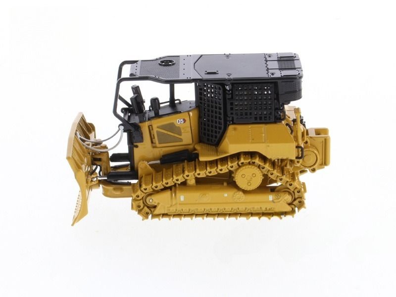 Modèle de bulldozer de chantier D5 XR avec système d'extinction d'incendie à l'échelle 1/50, édition portes ouvrantes, référence 85955