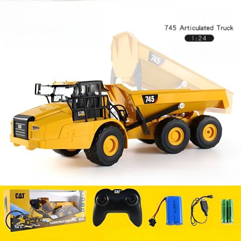 745 Camion benne électrique échelle 1:24 Télécommande Simulation Jouet pour enfants 25004