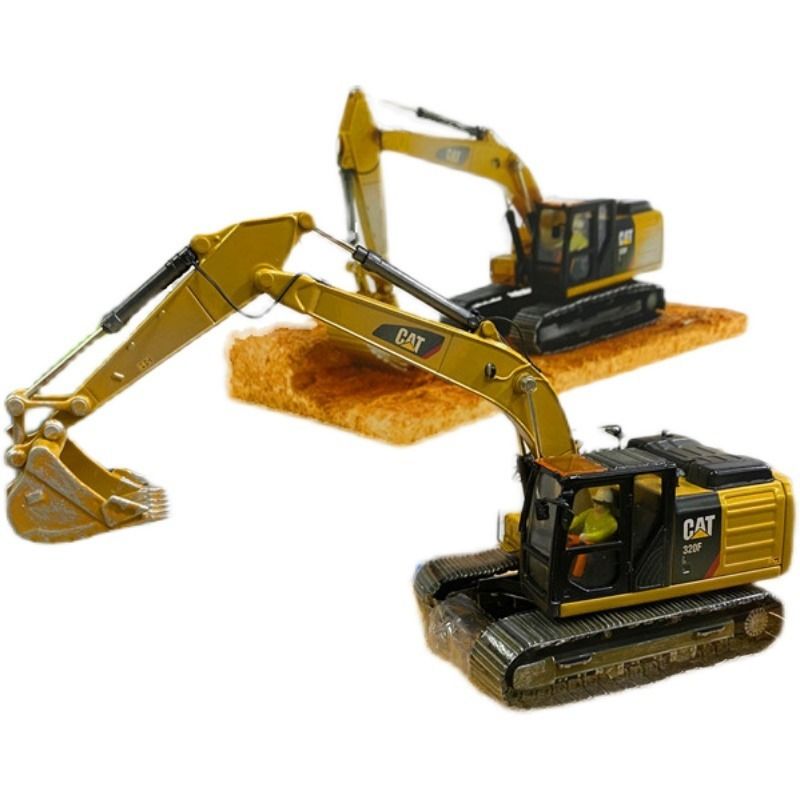Diecast Masters DM 85701 Pelle hydraulique Caterpillar 320F 1:50 Modèle d'ingénierie moulé sous pression
