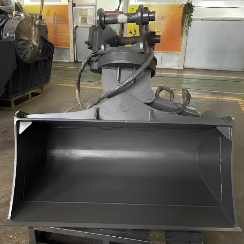 Godet inclinable rotatif personnalisé pour excavatrice, pour excavatrices lourdes de 1 à 30 tonnes