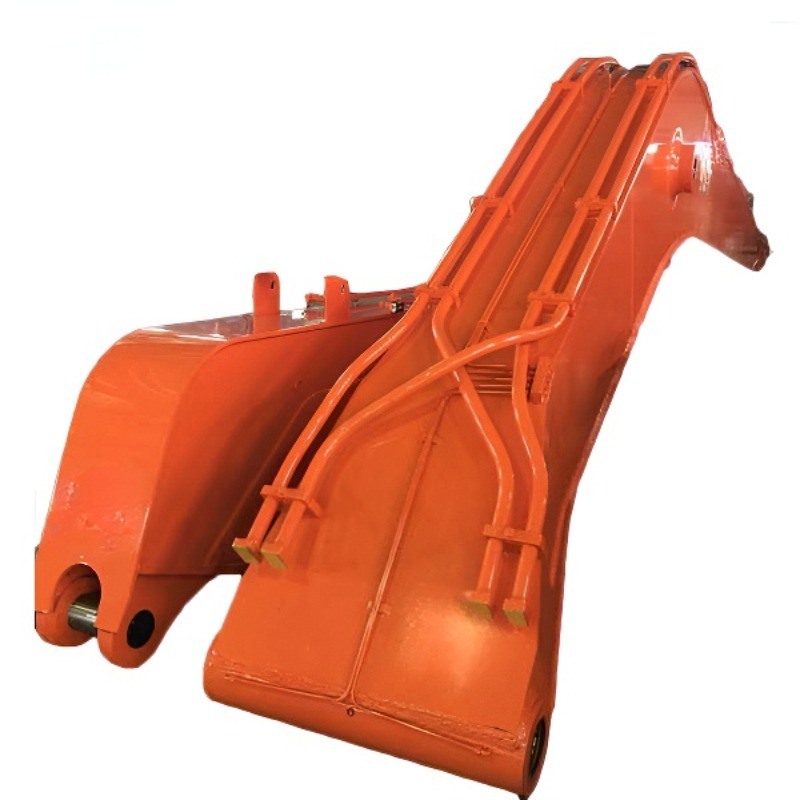 Bras de pelle excavatrice à longue portée personnalisé de 22 mètres pour Cat E374 avec matériau Q355B certifié CE