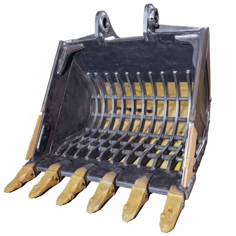 Cuvette de tamisage personnalisable avec Q355 en acier à haute résistance pour le dépistage et le tri des roches