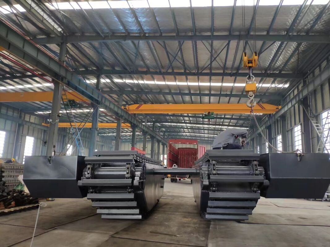 Fournisseur d'excavatrice amphibie sur chenilles flottantes de 40 tonnes personnalisée pour marais, buggy des zones humides et dragage