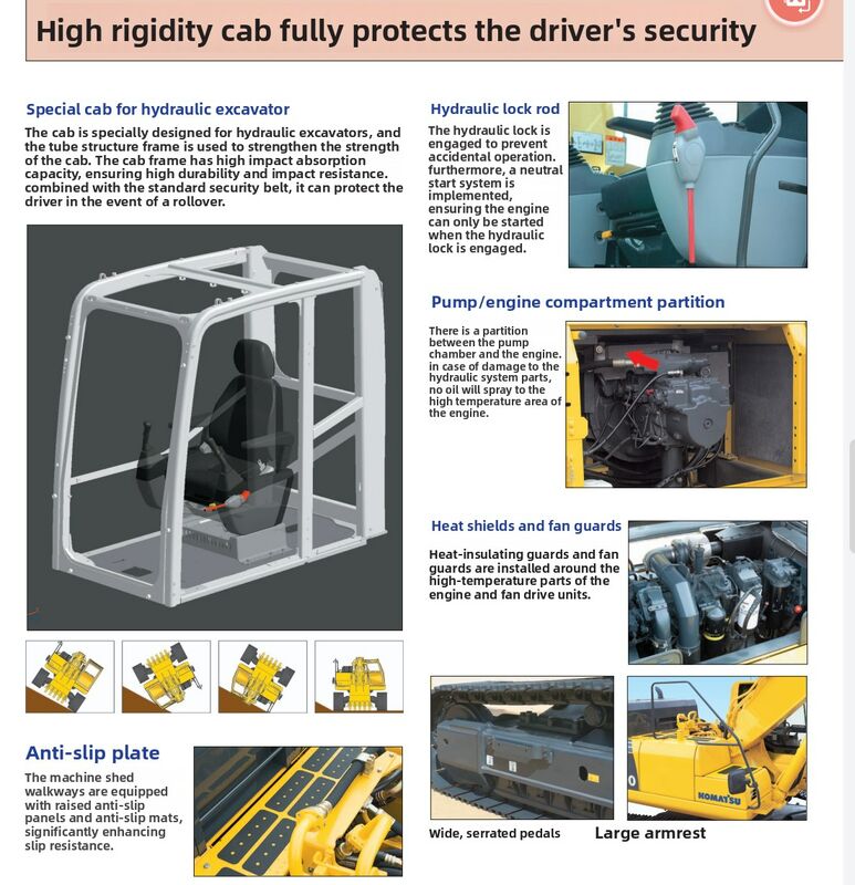 Tout neuf PC400-8 de Komatsu Excavatrice hydraulique lourde 40 tonnes Spécification universelle