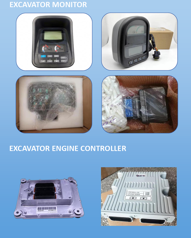 Doosan Excavator Dh225 Dx225 Display Monitor  Excavator Part  539-00076 Display Panel 300426-00012 