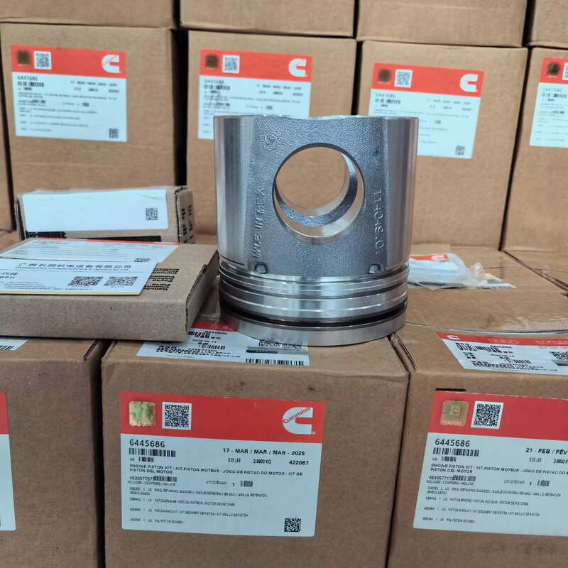Parties de moteur de pelle QSC8.3 Composants de piston
Numéro de pièce 6445686 6CT 3943367 3800320 Kit à pistons