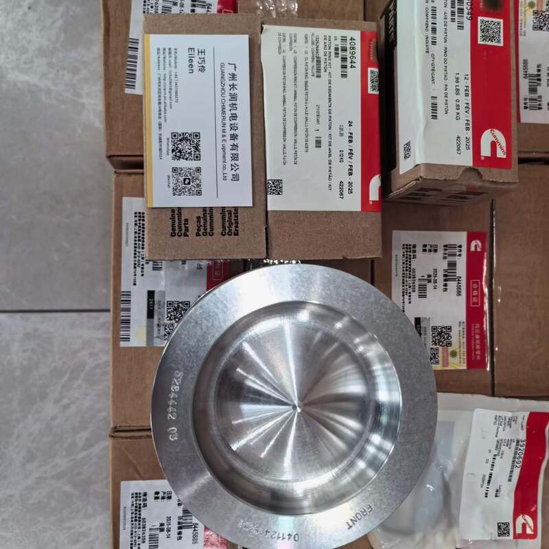 Parties de moteur de pelle QSC8.3 Composants de piston
Numéro de pièce 6445686 6CT 3943367 3800320 Kit à pistons