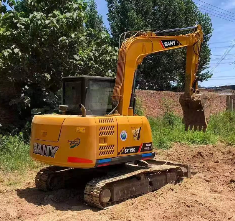 Excavatrice miniature utilisée SANY SY50C SY50 SY55 SY65 SY70 SY75 6 tonnes Chinois d'origine 80% Nouveau excavateur/excavateur