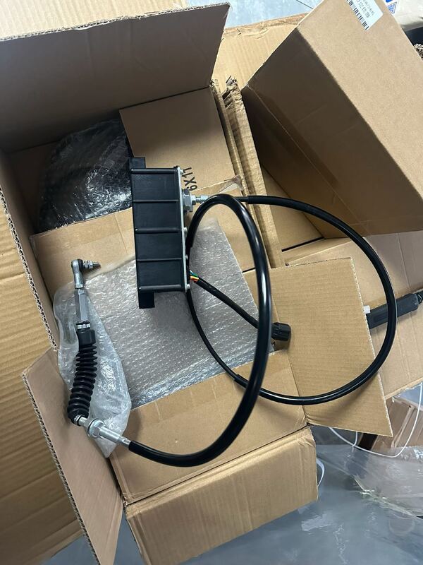 Moteur d'accélérateur de moteur d'excavatrice, régulateur de gaz d'accélérateur pour excavatrice Sany XCMG